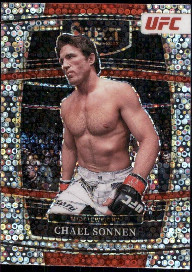 Chael Sonnen 2022 Panini Select UFC Concourse #62 Disco