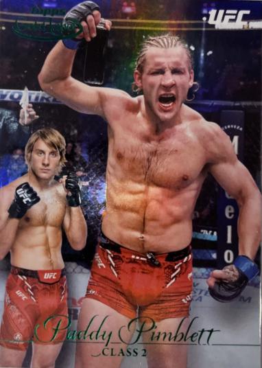 Paddy Pimblett 2024 Topps Gold Label UFC Base Class II #46 Gold
