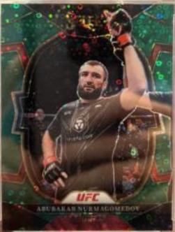 Abubakar Nurmagomedov 2023 Panini Select UFC Concourse #8 Green Disco