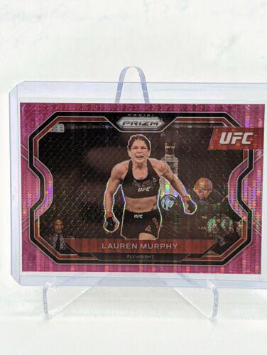 Lauren Murphy 2021 Panini Prizm UFC Base #191 Pink Pulsar