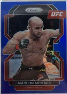 Marlon Moraes 2022 Panini Prizm UFC Base #148 Blue