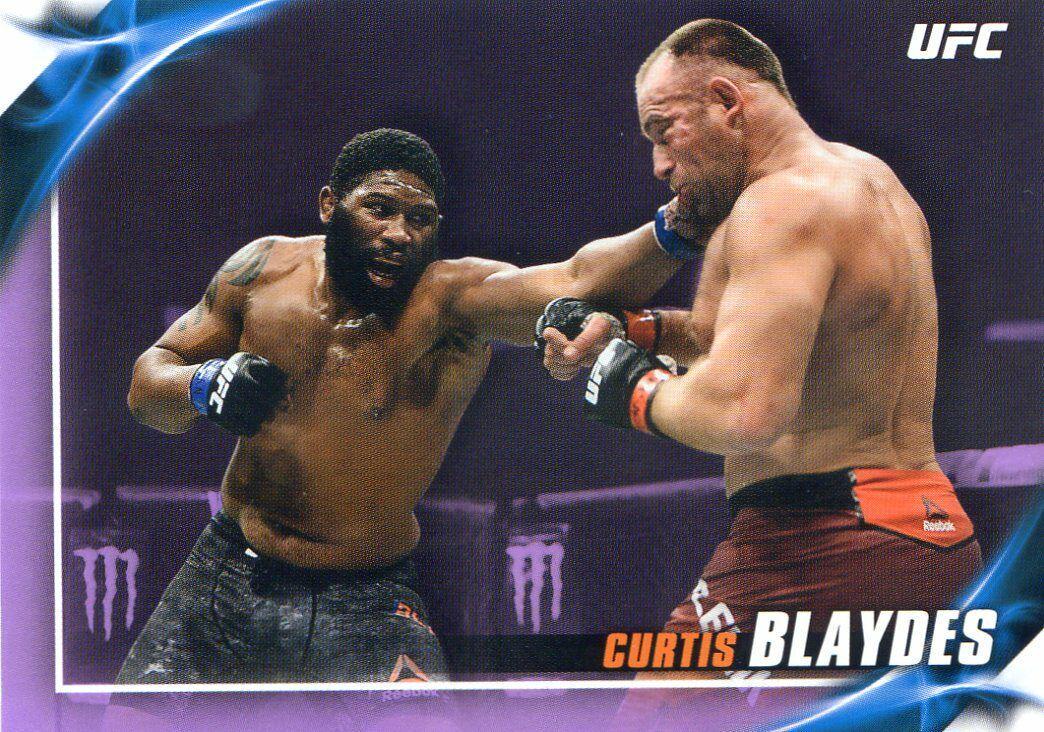 Curtis Blaydes 2019 Topps UFC Knockout Base #38 Purple