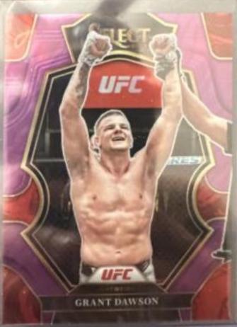 Grant Dawson 2023 Panini Select UFC Premier Level #172 Purple