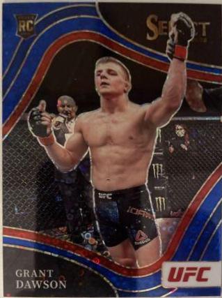Grant Dawson 2022 Panini Select UFC Concourse #1 Blue Disco
