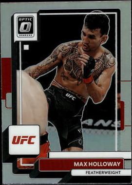 Max Holloway 2023 Panini Donruss Optic UFC Base #21 Holo