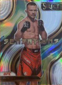 Petr Yan 2023 Panini Select UFC Sensations #25 Silver