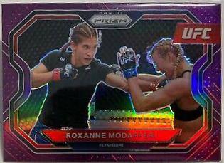 Roxanne Modafferi 2021 Panini Prizm UFC Base #127 Purple