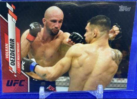Volkan Oezdemir 2020 Topps UFC Base #19 Red