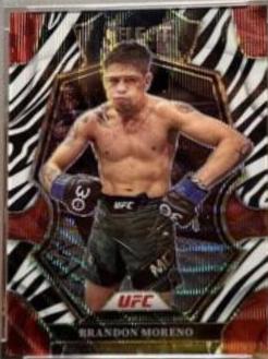 Brandon Moreno 2023 Panini Select UFC Premier Level #130 Zebra