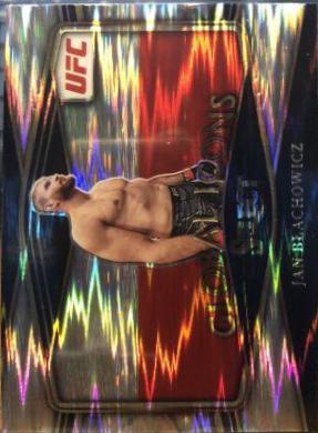 Jan Błachowicz 2022 Panini Select UFC Global Icons #12 Silver
