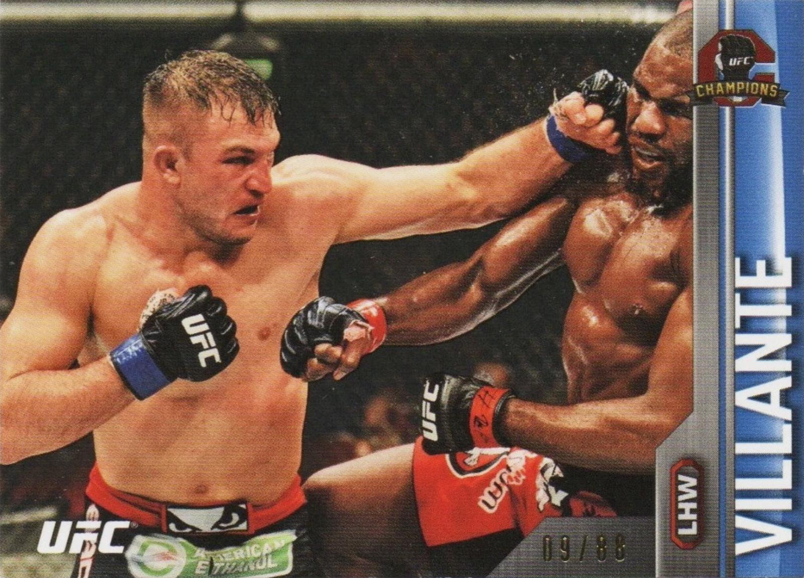 Gian Villante 2015 Topps UFC Champions Base #87 Blue