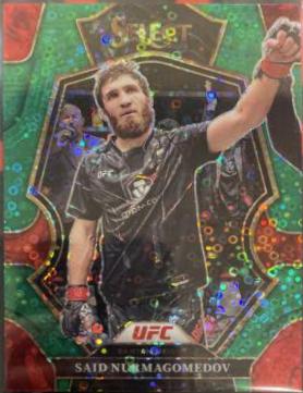 Said Nurmagomedov 2023 Panini Select UFC Premier Level #111 Green Disco
