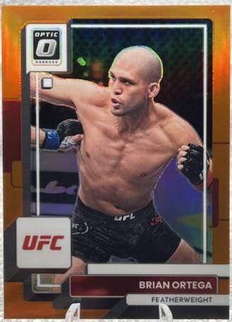 Brian Ortega 2023 Panini Donruss Optic UFC Base #31 Orange