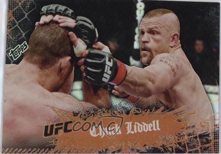 Chuck Liddell 2010 Topps UFC Main Event Base #88 Bronze
