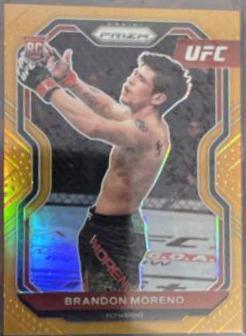 Brandon Moreno 2021 Panini Prizm UFC Base #38 Orange