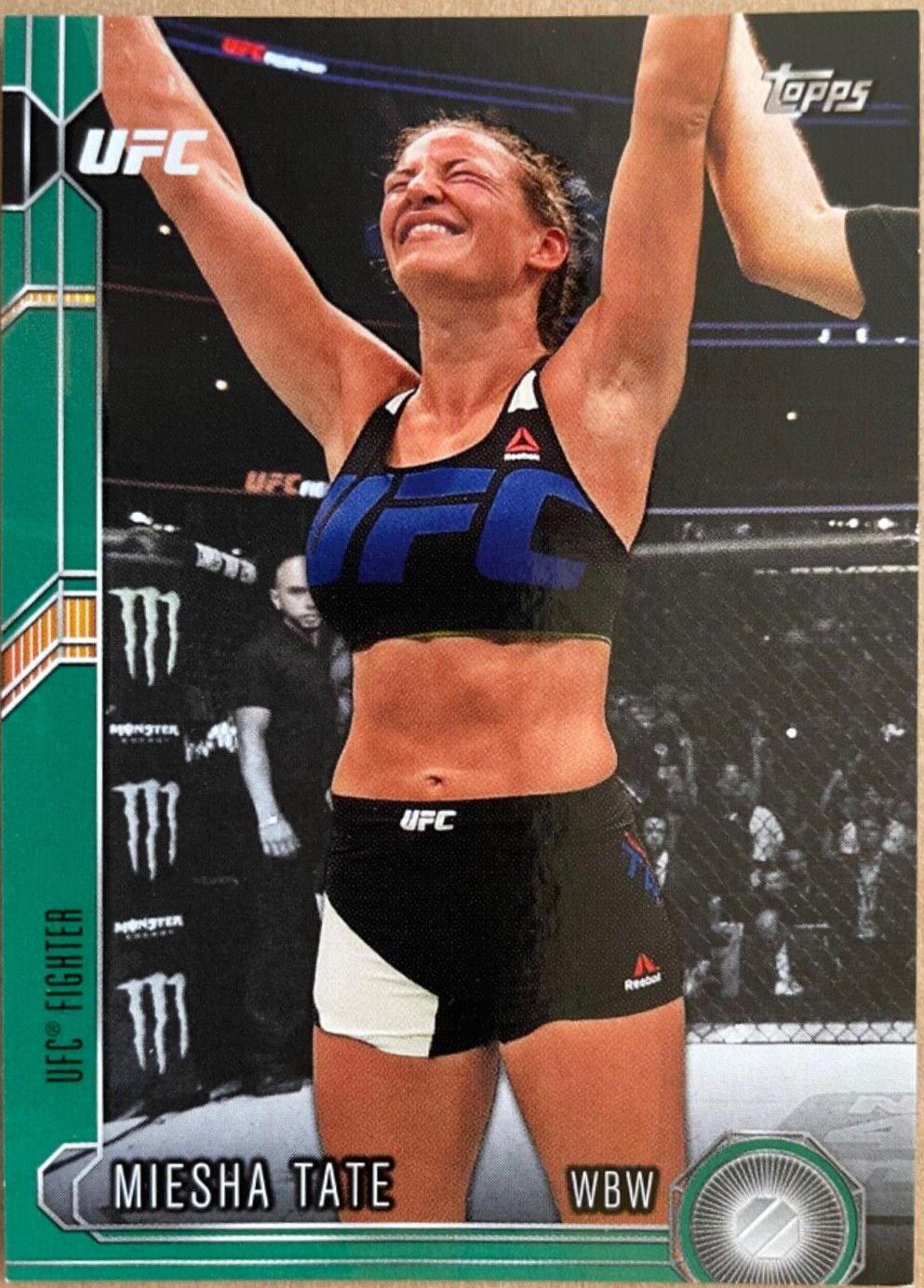 Miesha Tate 2015 Topps UFC Chronicles Base #187 Green