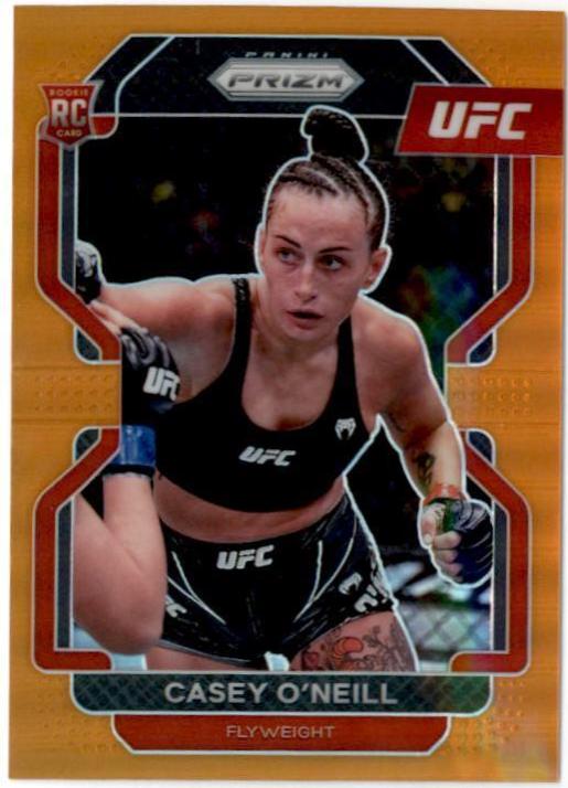 Casey O'Neill 2022 Panini Prizm UFC Base #179 Orange