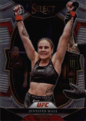Jennifer Maia 2023 Panini Select UFC Concourse #36 Black Blue