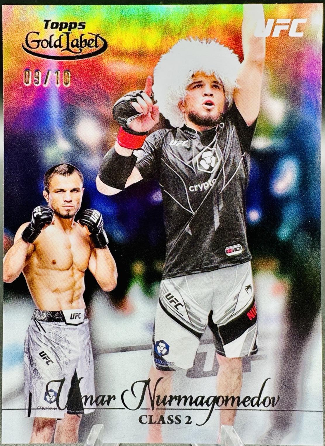 Umar Nurmagomedov 2024 Topps Gold Label UFC Base Class II #93 Black
