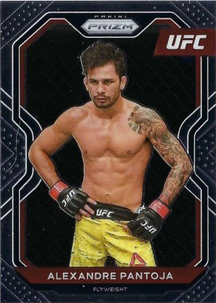Alexandre Pantoja 2021 Panini Prizm UFC Base #46 Octagon