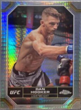 Dan Hooker 2024 Topps Chrome UFC Base #54 Refractor