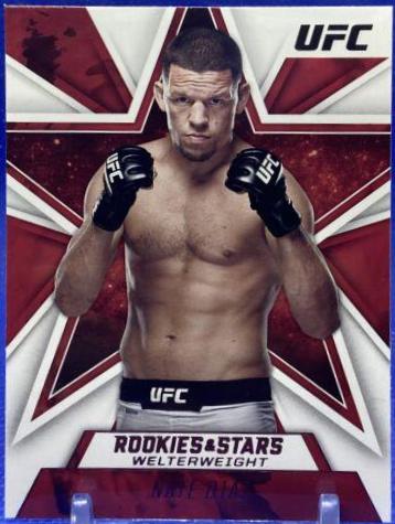 Nate Diaz 2021 Panini Chronicles UFC Base Rookies and Stars #88 Pink