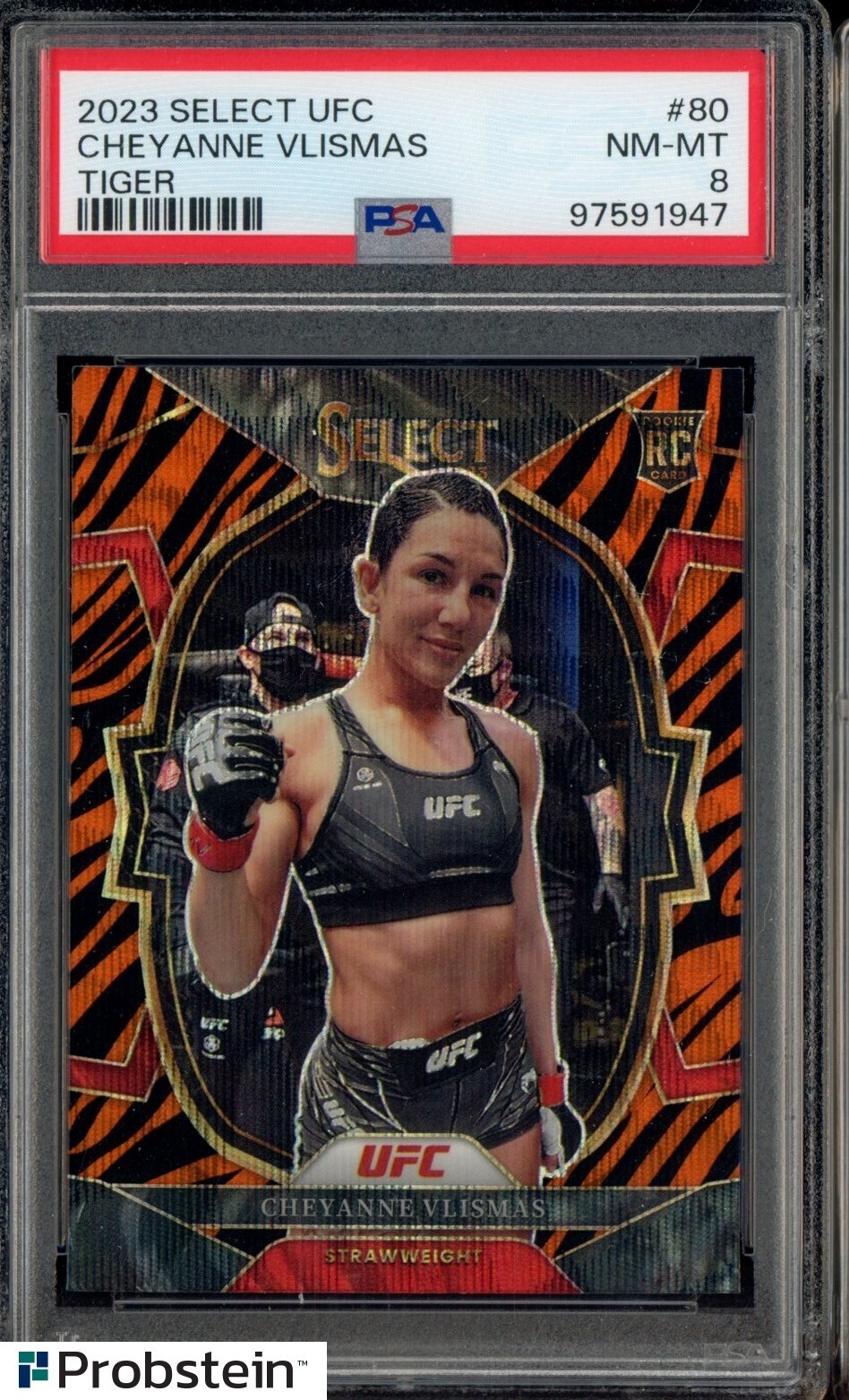 Cheyanne Vlismas 2023 Panini Select UFC Concourse #80 Tiger