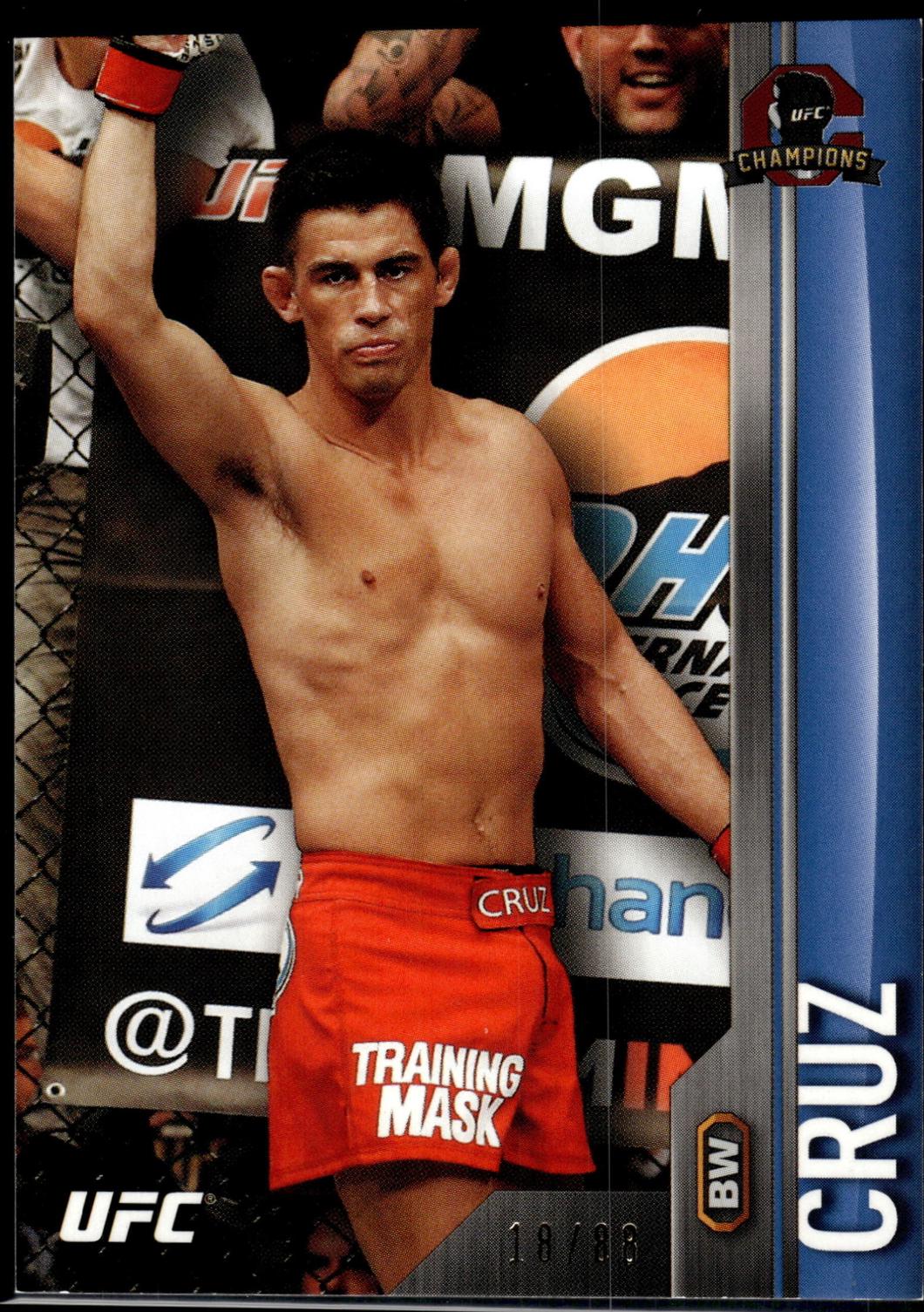 Dominick Cruz 2015 Topps UFC Champions Base #79 Blue