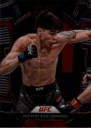 Ignacio Bahamondes 2023 Panini Select UFC Concourse #64 Blue Disco