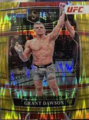 Grant Dawson 2022 Panini Select UFC Premier Level #107 Gold Flash