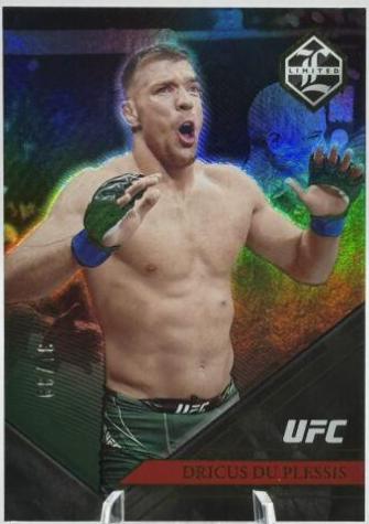 Dricus Du Plessis 2023 Panini Chronicles UFC Base Limited #210 Green