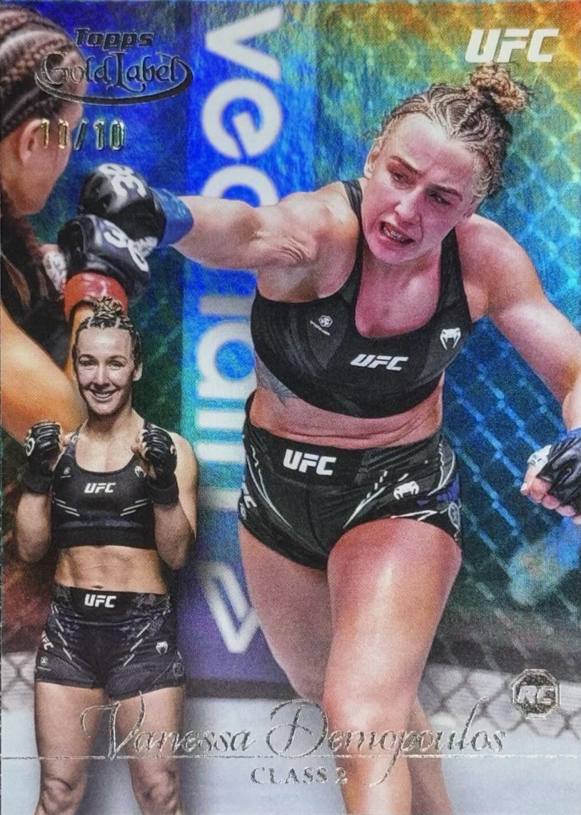 Vanessa Demopoulos 2024 Topps Gold Label UFC Base Class II #36 Black