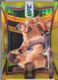 Michel Pereira 2021 Panini Select UFC Premier Level #187 Gold