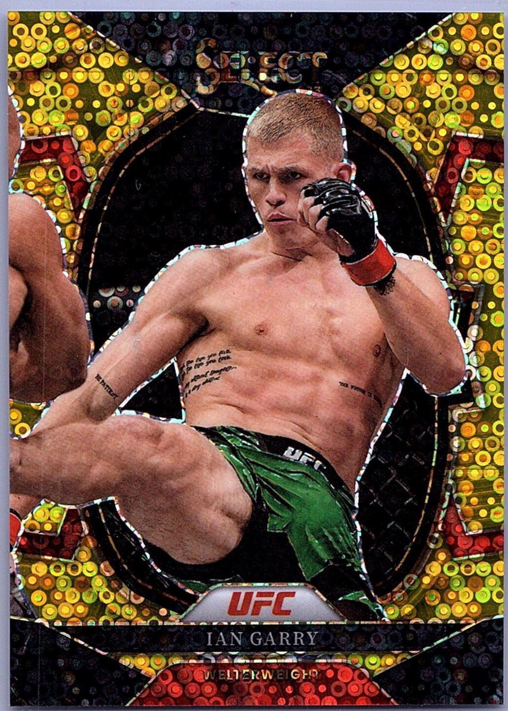 Ian Machado Garry 2023 Panini Select UFC Concourse #54 Gold Disco