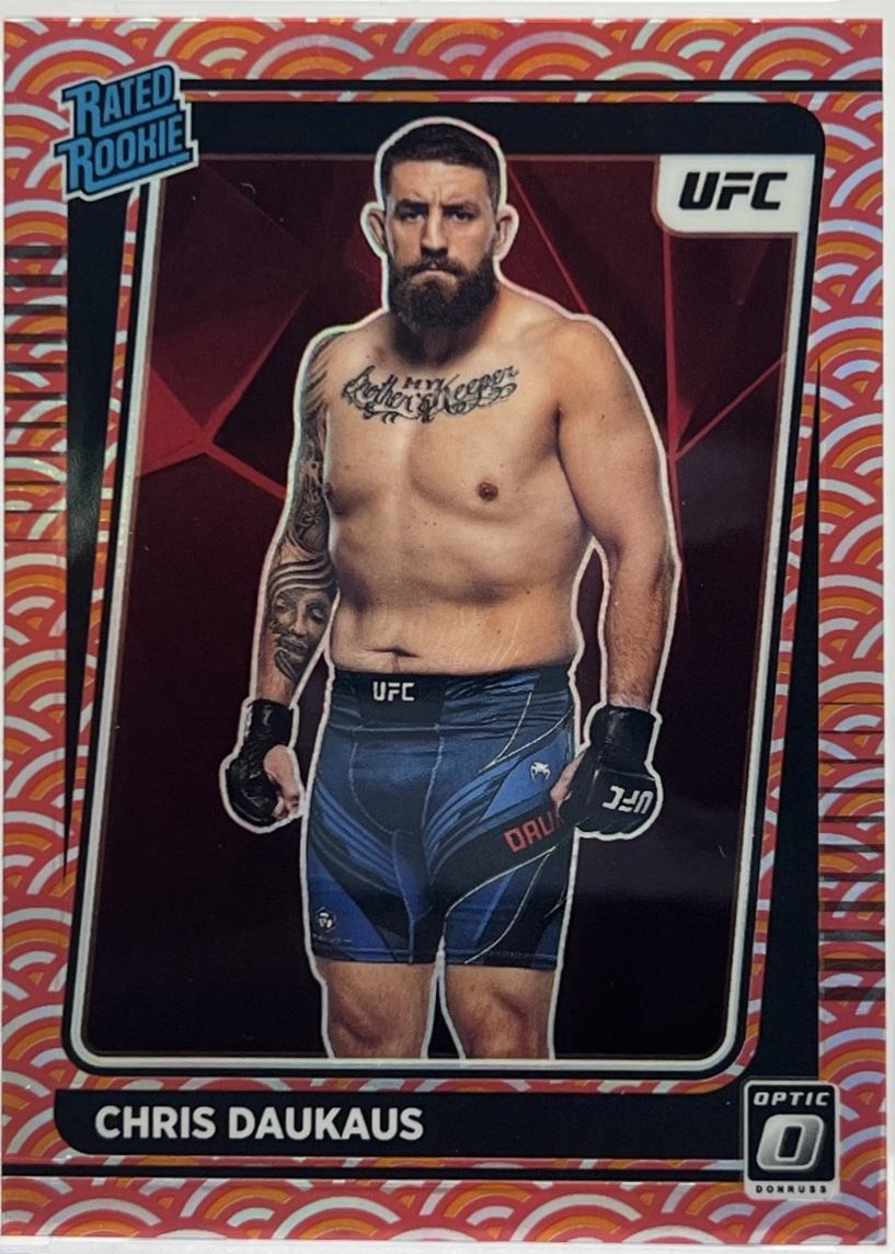 Chris Daukaus 2022 Panini Donruss Optic UFC Base #106 Photon
