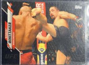 Robert Whittaker 2020 Topps UFC Base #40 Black