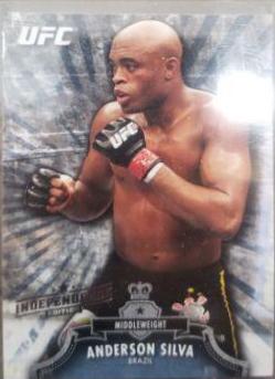 Anderson Silva 2012 Topps UFC Bloodlines Base #1 Independence Edition