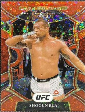 Mauricio Rua 2021 Panini Select UFC Concourse #41 Red Disco
