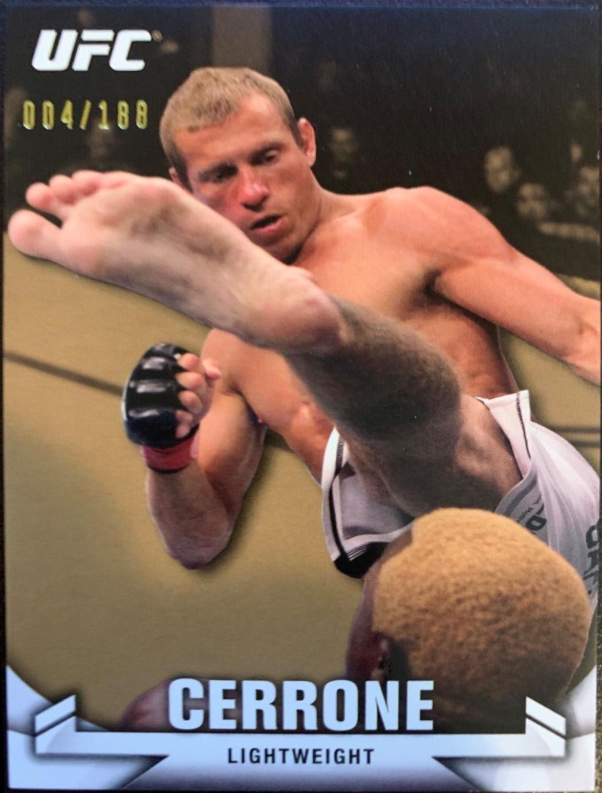 Donald Cerrone 2013 Topps UFC Knockout Base #44 Gold