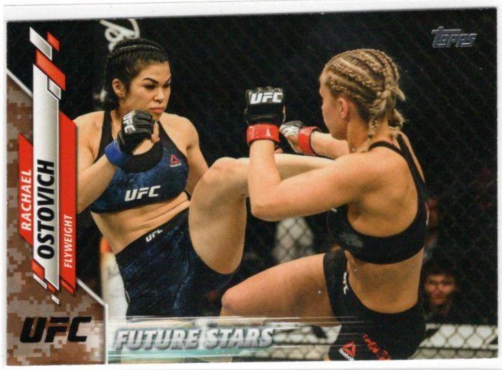 Rachael Ostovich 2020 Topps UFC Base #77 Camo
