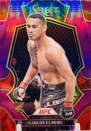 Carlos Ulberg 2023 Panini Select UFC Premier Level #150 Purple