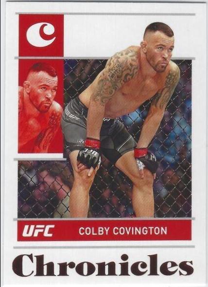 Colby Covington 2022 Panini Chronicles UFC Base Chronicles #51 Bronze