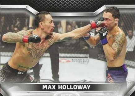 Max Holloway 2020 Topps UFC Knockout Base #33 Gold