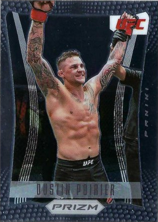 Dustin Poirier 2022 Panini Prizm UFC Prizm Flashback #14 Black