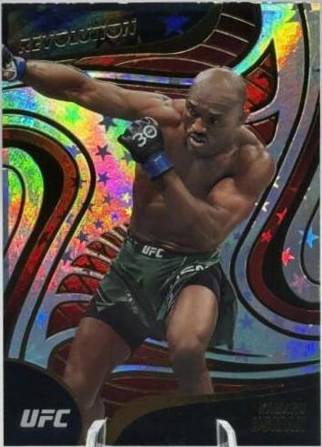 Kamaru Usman 2023 Panini Chronicles UFC Revolution #14 Astro