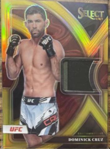 Dominick Cruz 2023 Panini Select UFC Octagonside #228 Gold