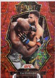 Tai Tuivasa 2023 Panini Select UFC Octagonside #257 Zebra