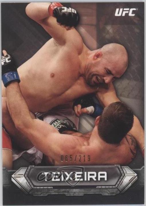 Glover Teixeira 2014 Topps UFC Knockout Base #49 Gold