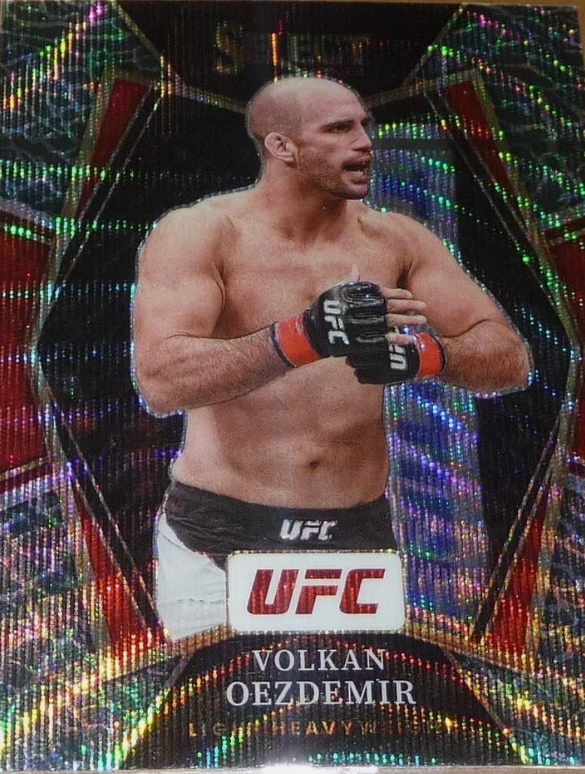 Volkan Oezdemir 2022 Panini Select UFC Premier Level #154 Elephant