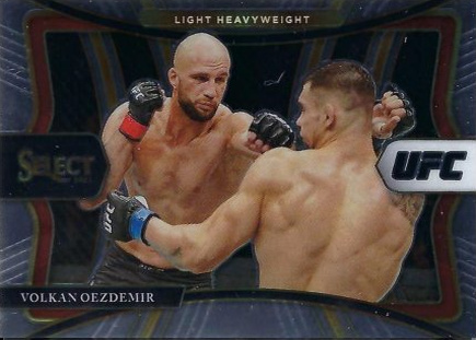Volkan Oezdemir 2021 Panini Select UFC Premier Level #122 Scope